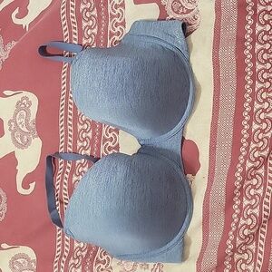 Adore Me • Blue Lined Bra
